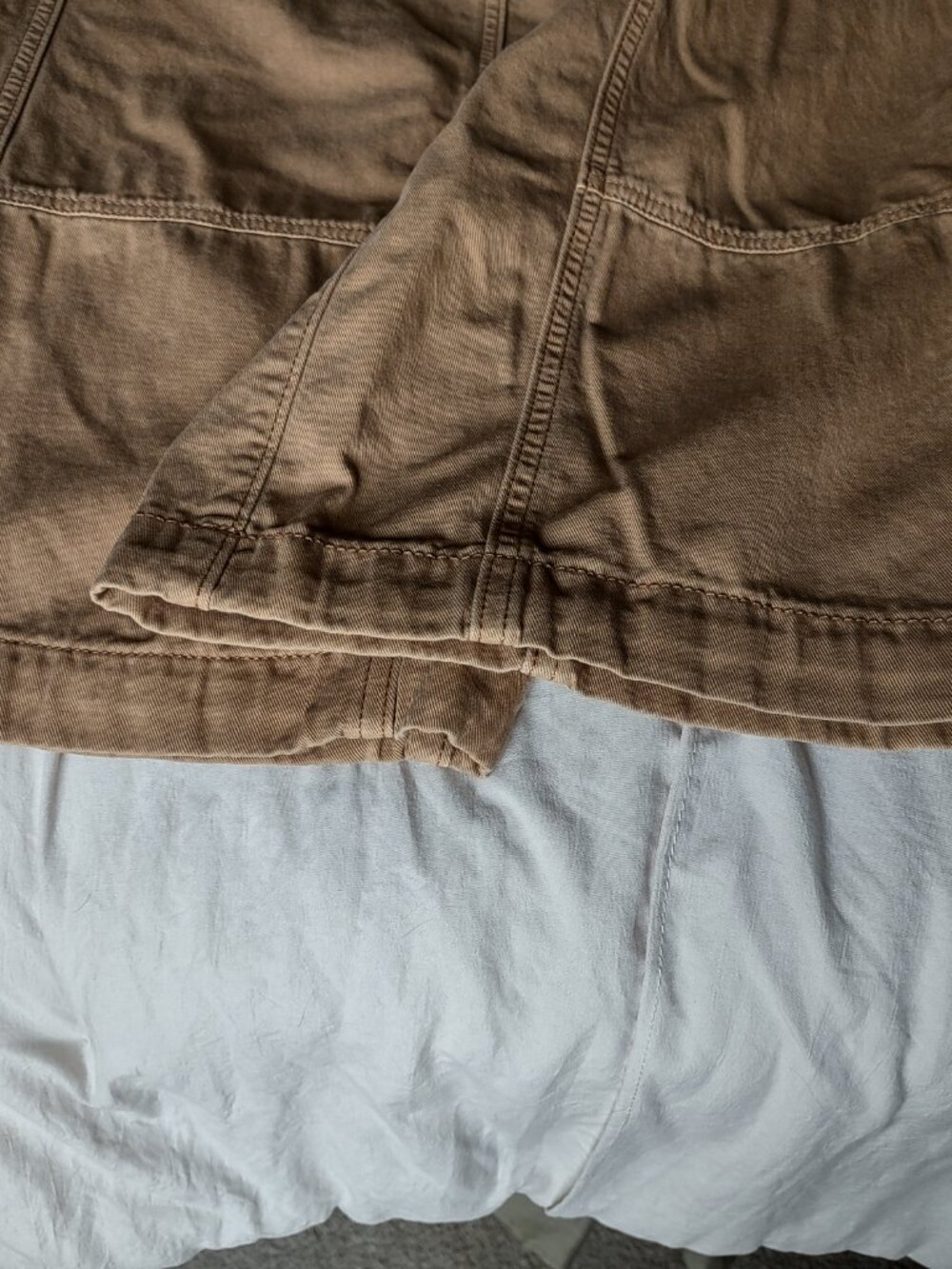 Juniors' SO High Rise Pull-On Cargo Baggy Pants - Picture 3 of 15
